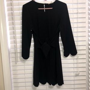 Simple boutique black dress